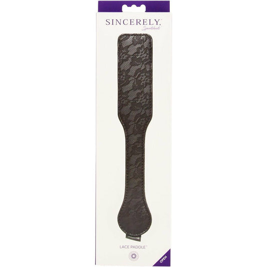 Sportsheets Sincerely - Lace Paddle - Black