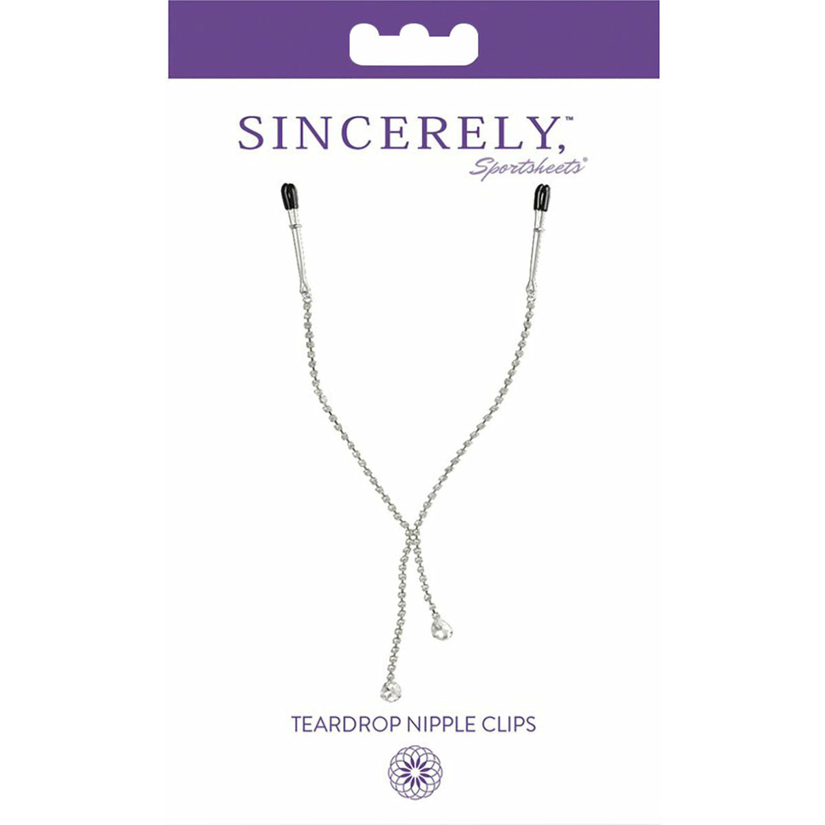 Sportsheets Sincerely - Teardrop Tweezer Nipple Clips