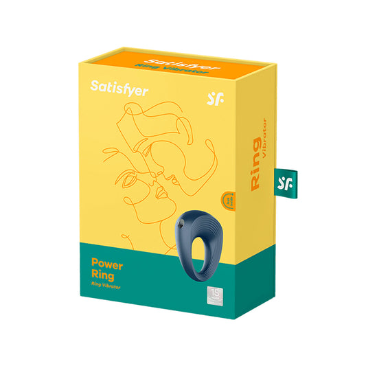 Satisfyer Power Ring – Vibrating Cock Ring – Blue