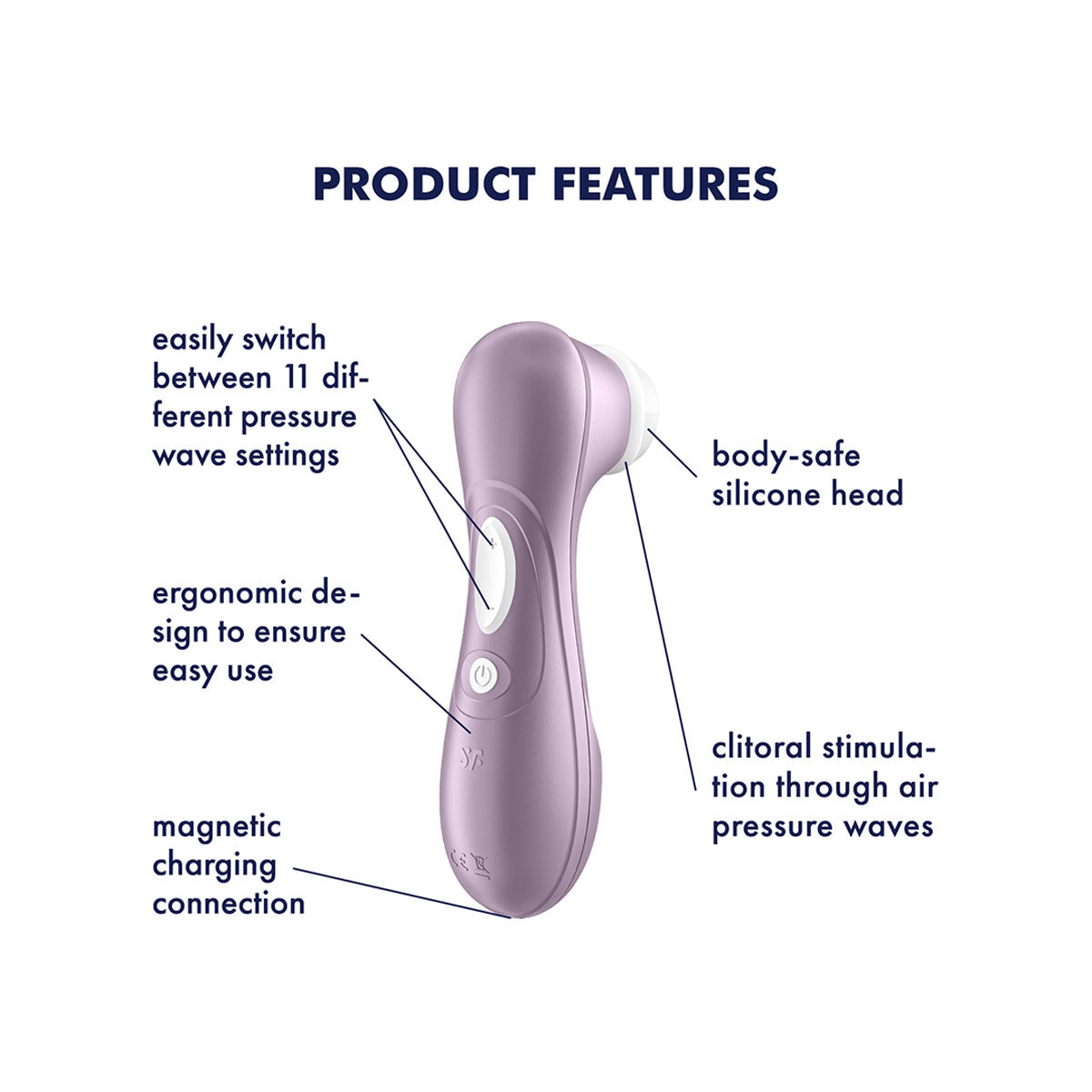 Satisfyer - Pro 2 Next Generation - Air Pulse Stimulator - Violet