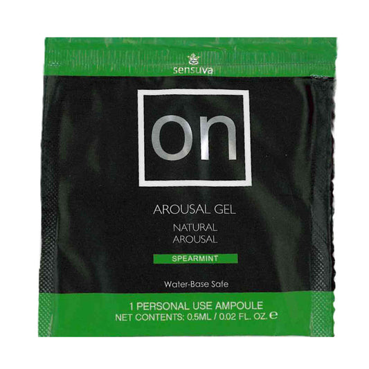 Sensuva – ON - For Her - Arousal Gel – Spearmint - Foil 4ml/0.13 fl oz.