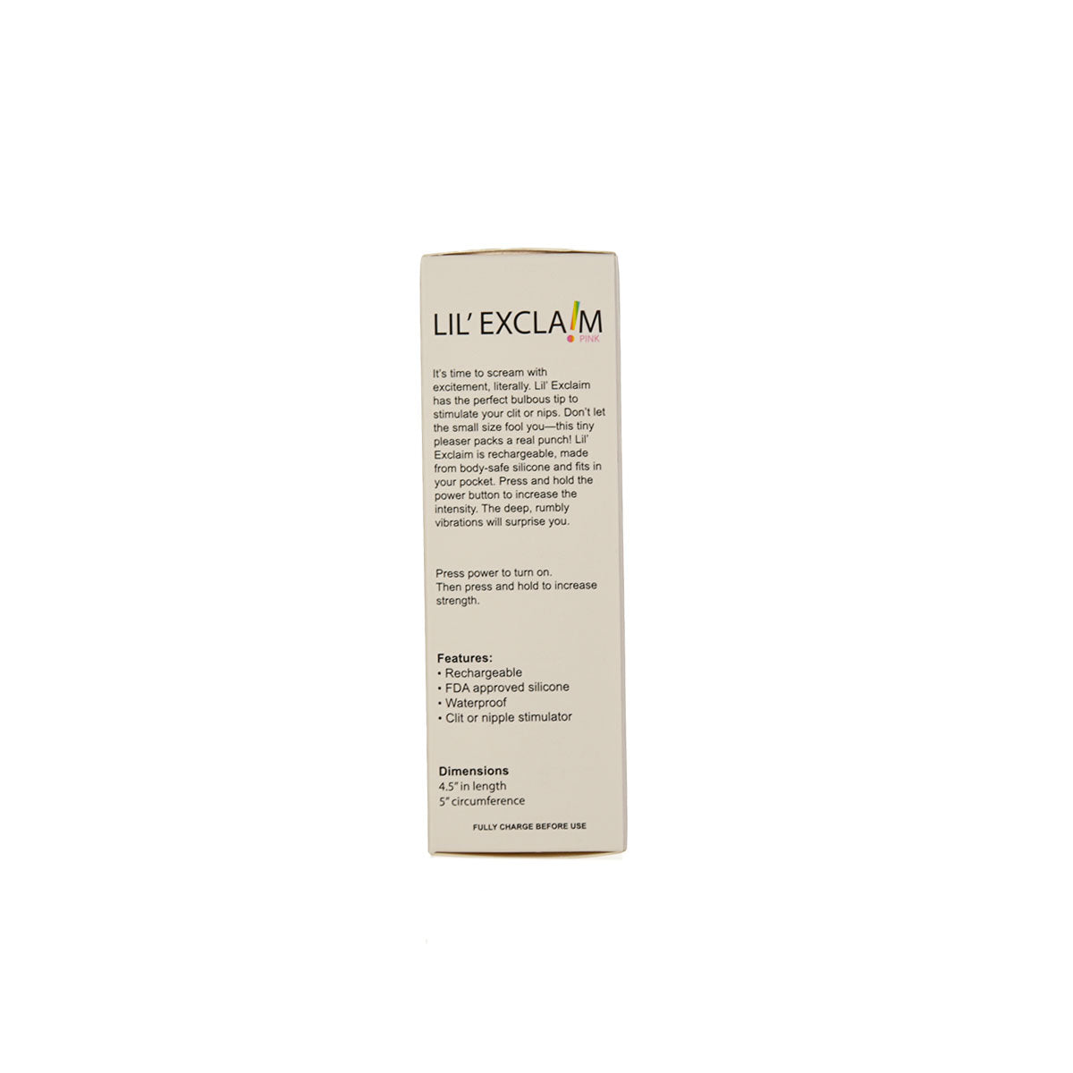 Petites Lil’ Exclaim - Pink