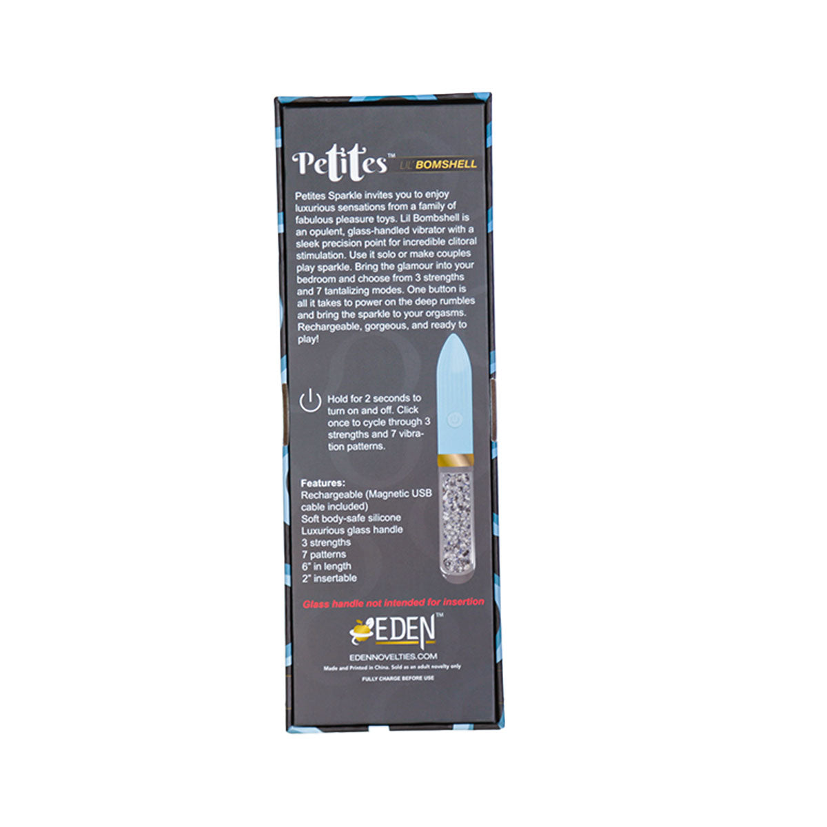 Petites Lil’ Bombshell Vibrator - Blue