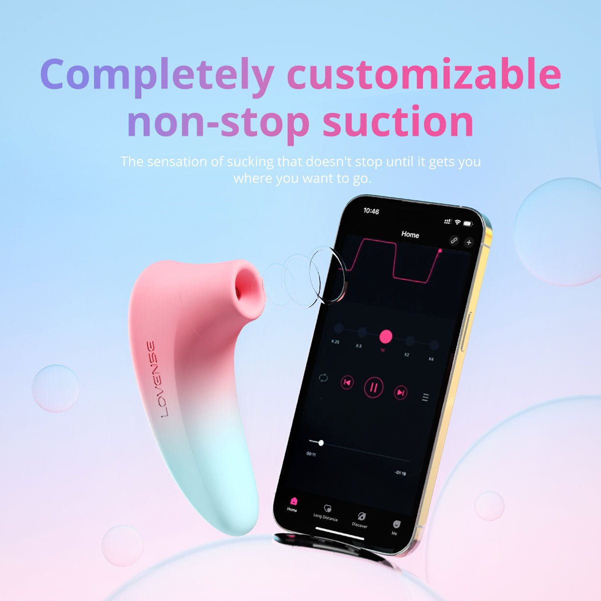 LOVENSE - Tenera 2 Air Pulse Clitoral Stimulator