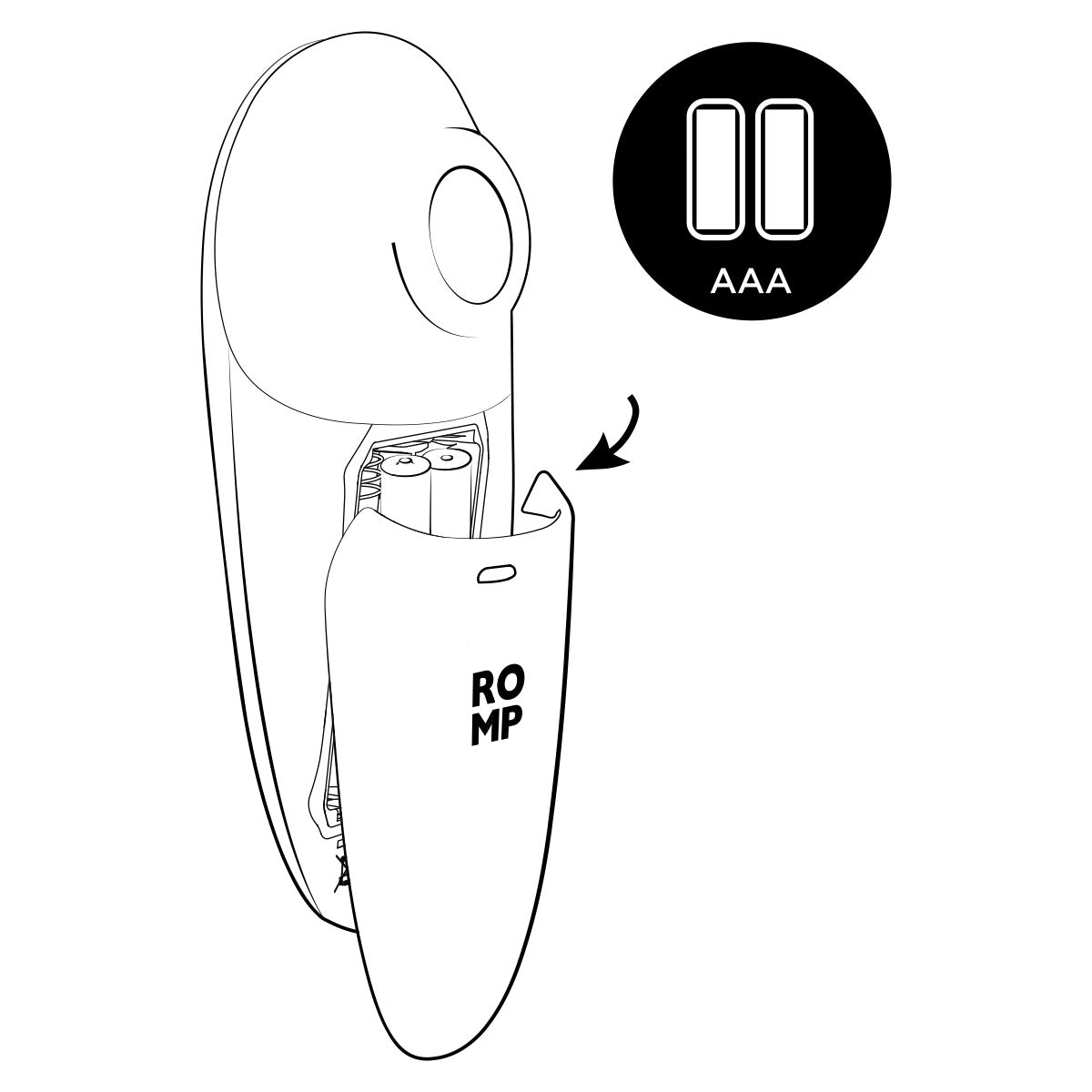 ROMP Switch X Clitoral Stimulator – Orange