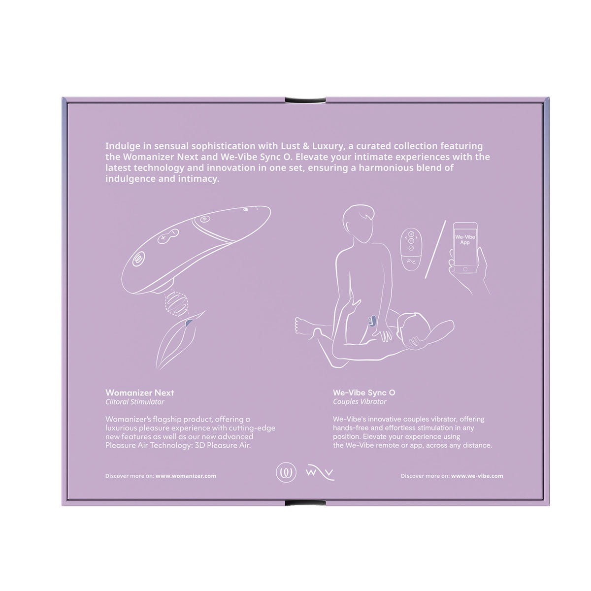We-Vibe® & Womanizer® Lust & Luxury Collection