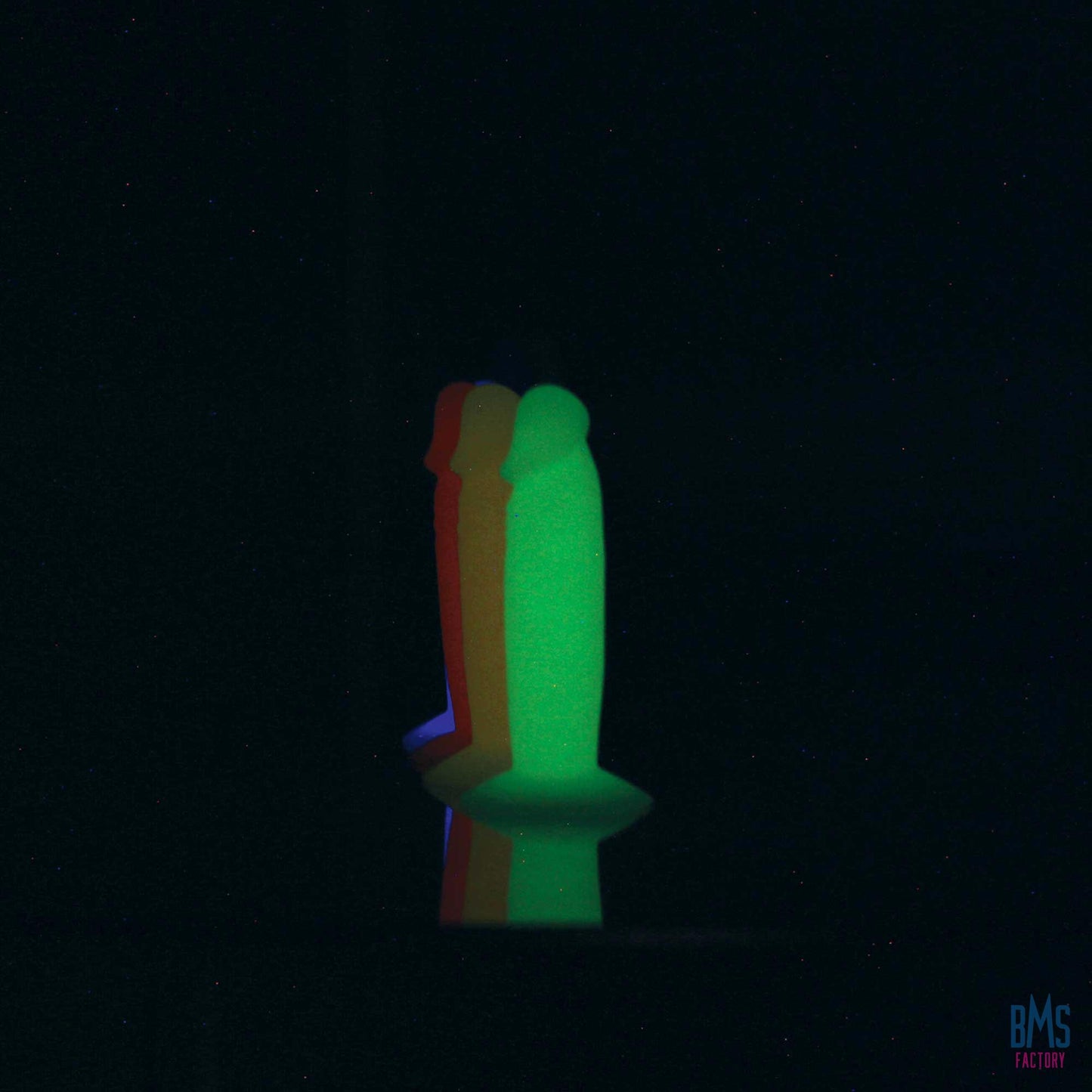 Addiction - Silly Willy – Glow in the Dark -  3.3” Silicone Dildo - 12 pcs