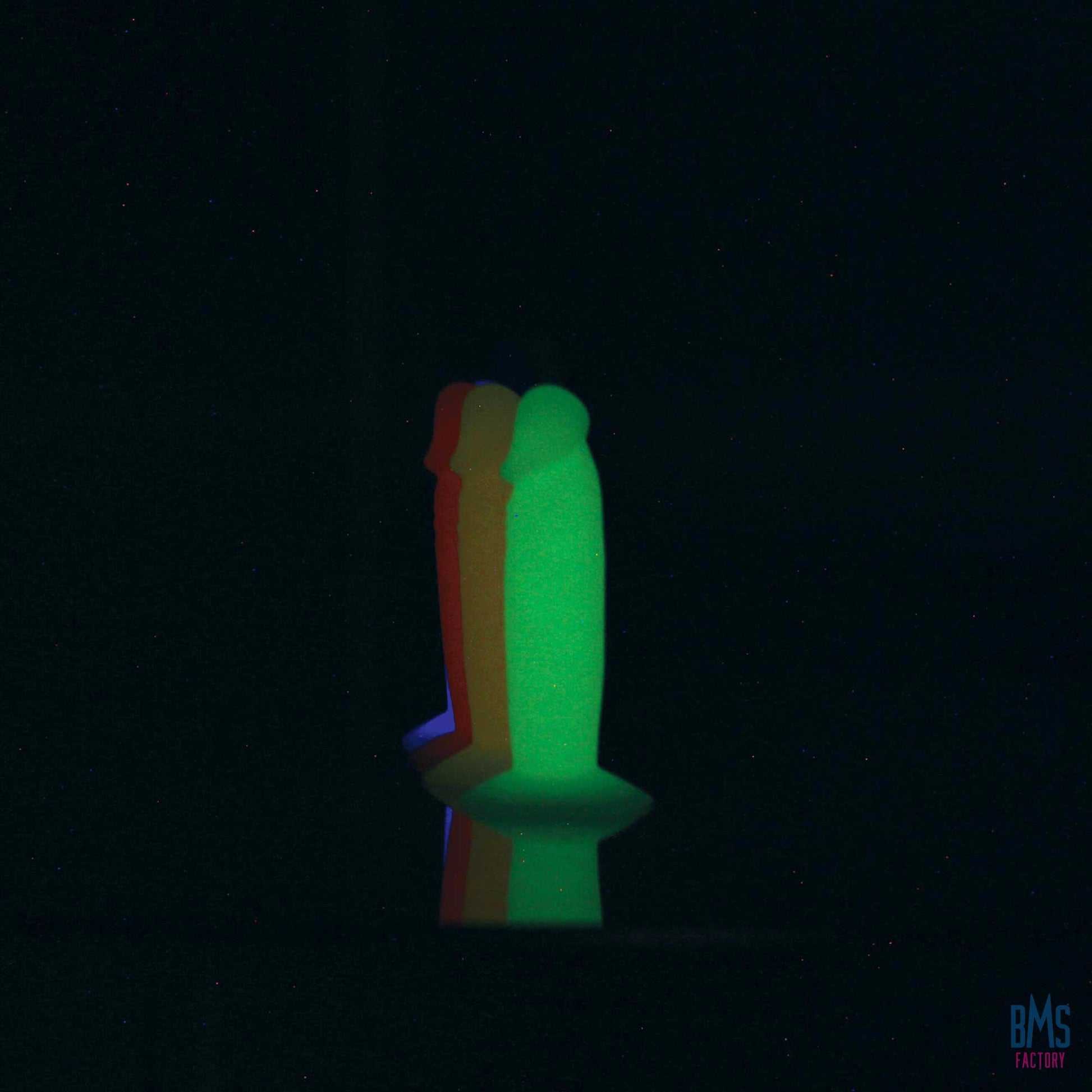 Addiction - Silly Willy – Glow in the Dark -  3.3” Silicone Dildo - 12 pcs
