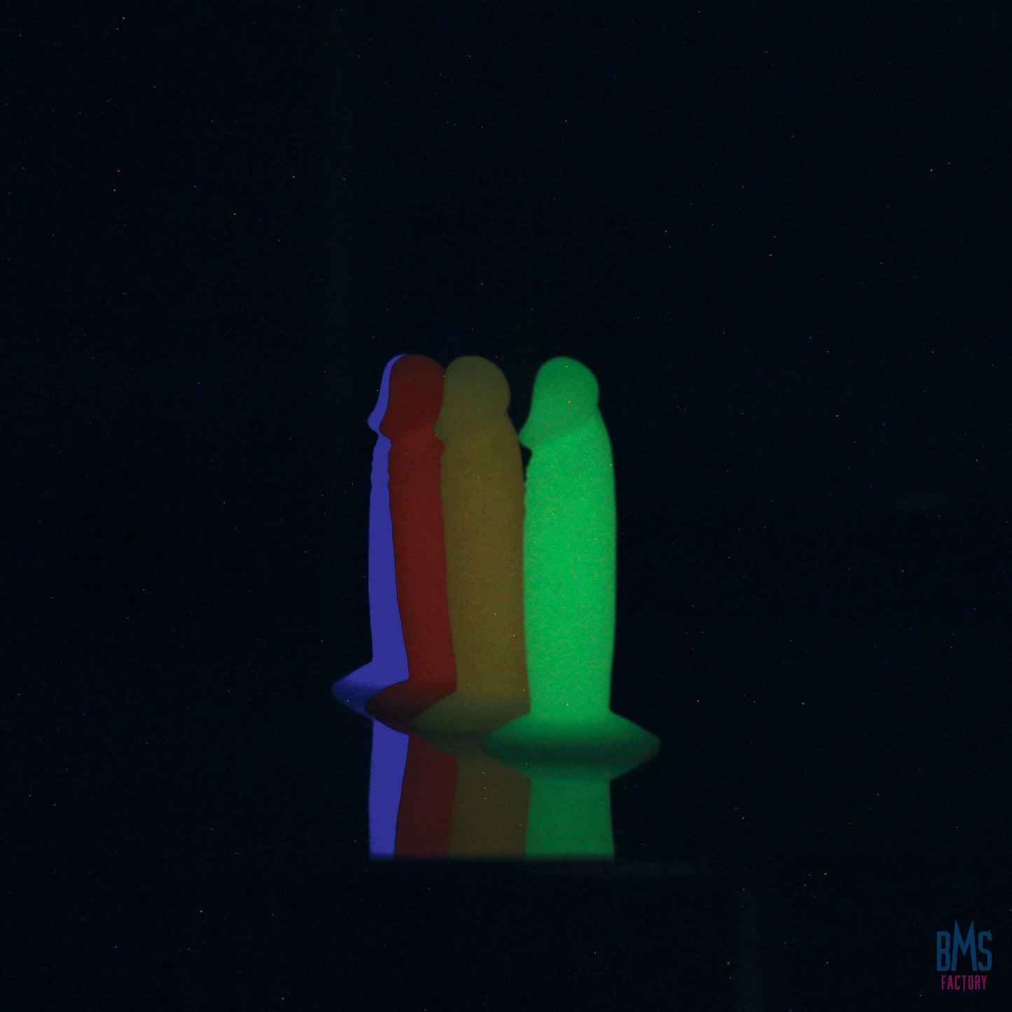 Addiction - Silly Willy – Glow in the Dark -  3.3” Silicone Dildo - 12 pcs