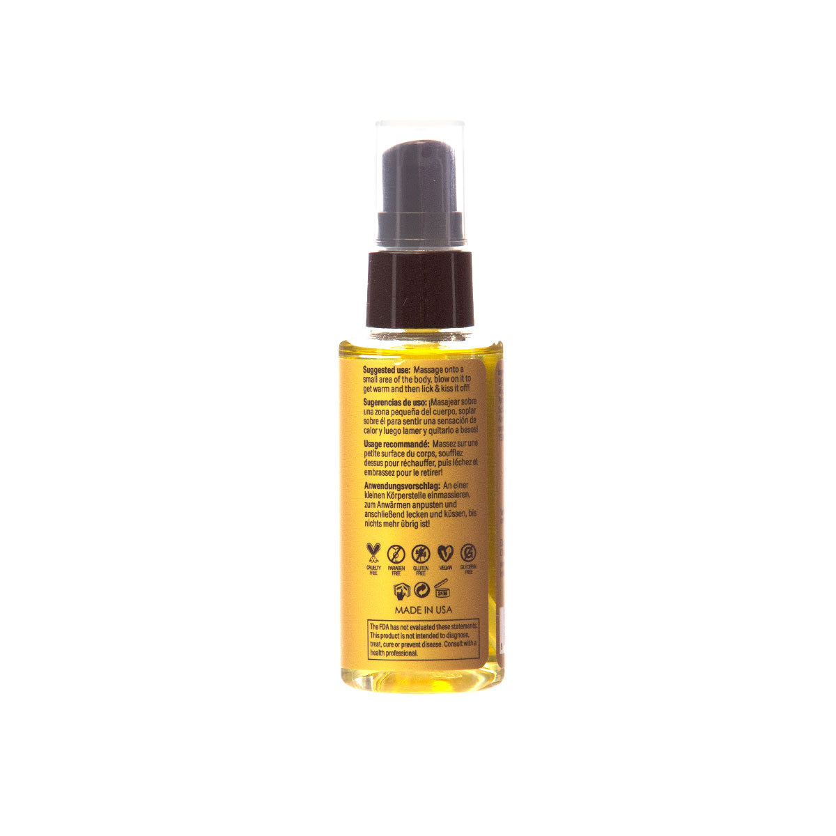 Sensuva Sizzle Lips Warming Gel Pina Colada 2 oz.