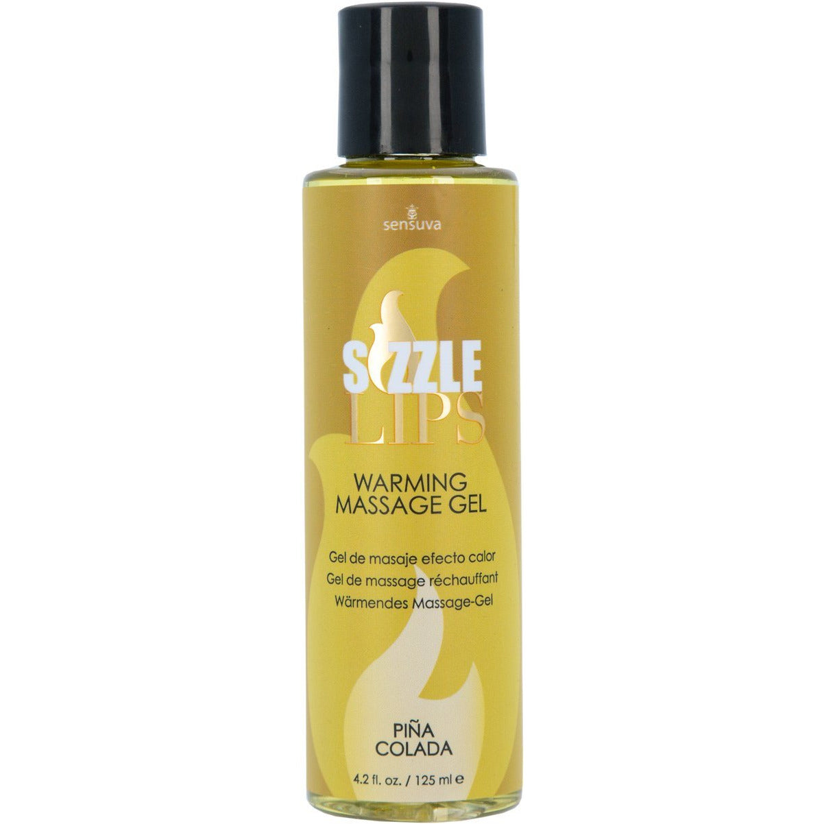 Sensuva Sizzle Lips – Edible Warming Massage Gel – 4.2 oz