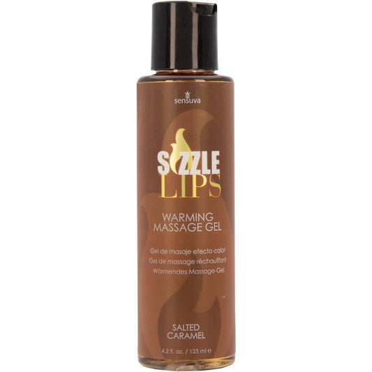Sensuva Sizzle Lips – Edible Warming Massage Gel – 4.2 oz
