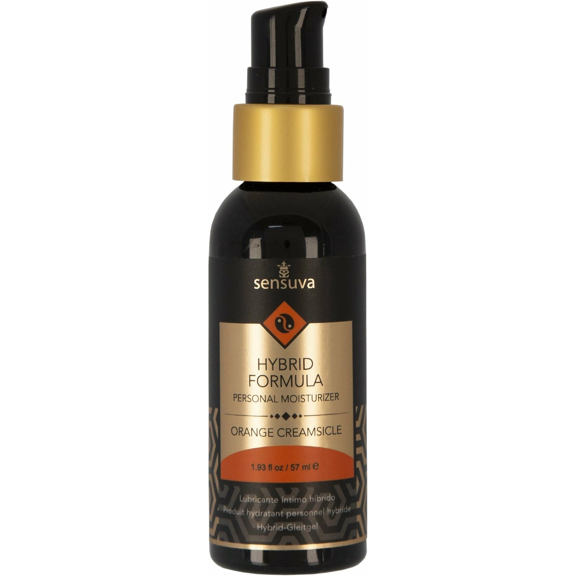 Sensuva Hybrid Formula – Personal Moisturizer - Flavoured - 1.9 oz - Orange Creamsicle