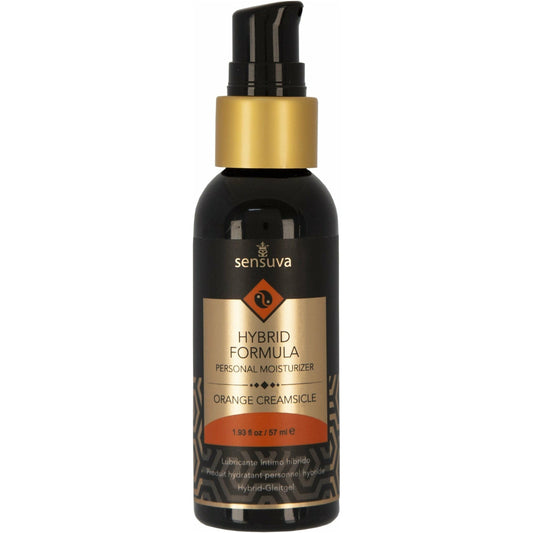 Sensuva Hybrid Formula – Personal Moisturizer - Flavoured - 1.9 oz - Orange Creamsicle