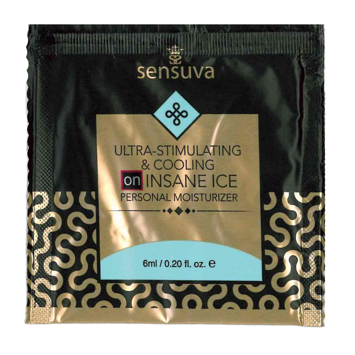 Sensuva – Ultra-Stimulating & Cooling ON INSANE - ICE - Foil 6ml/0.20 fl oz.
