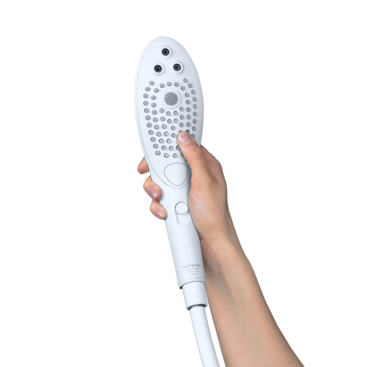 Womanizer® - Wave - Combined Shower Head & Water Massage Clitoral Stimulator - White