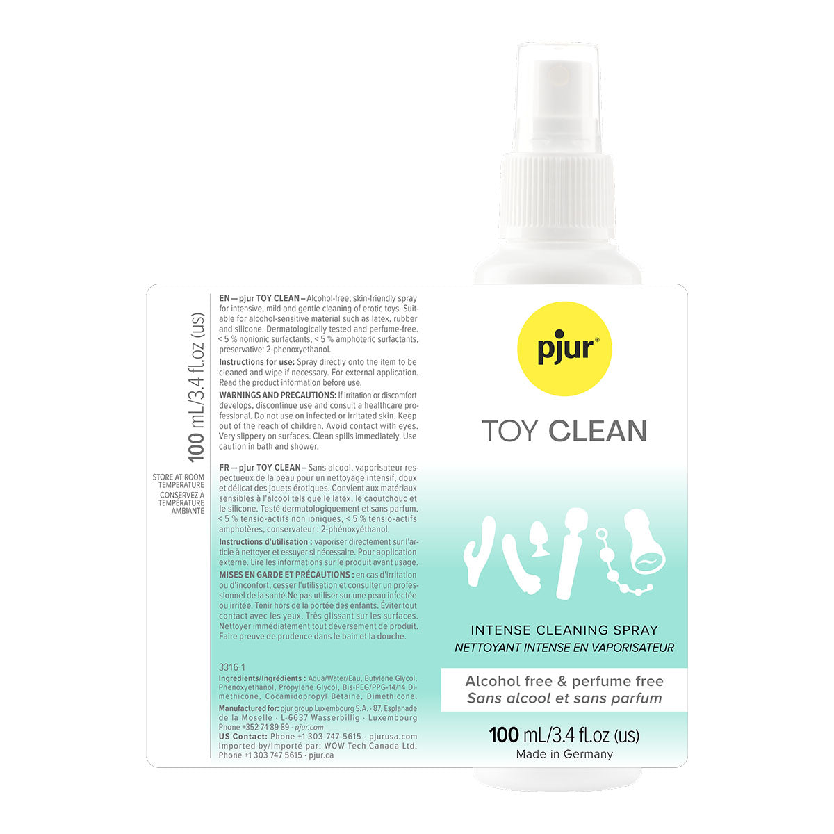 PJUR Toy Clean Intense Cleaning Spray – 100ML