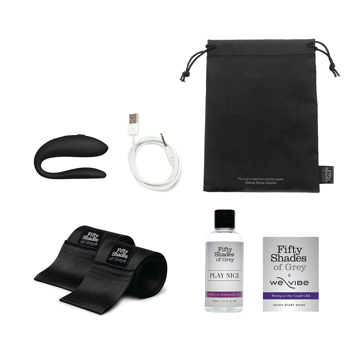 Fifty Shades of Grey® x We-Vibe - Moving As One Couples Kit