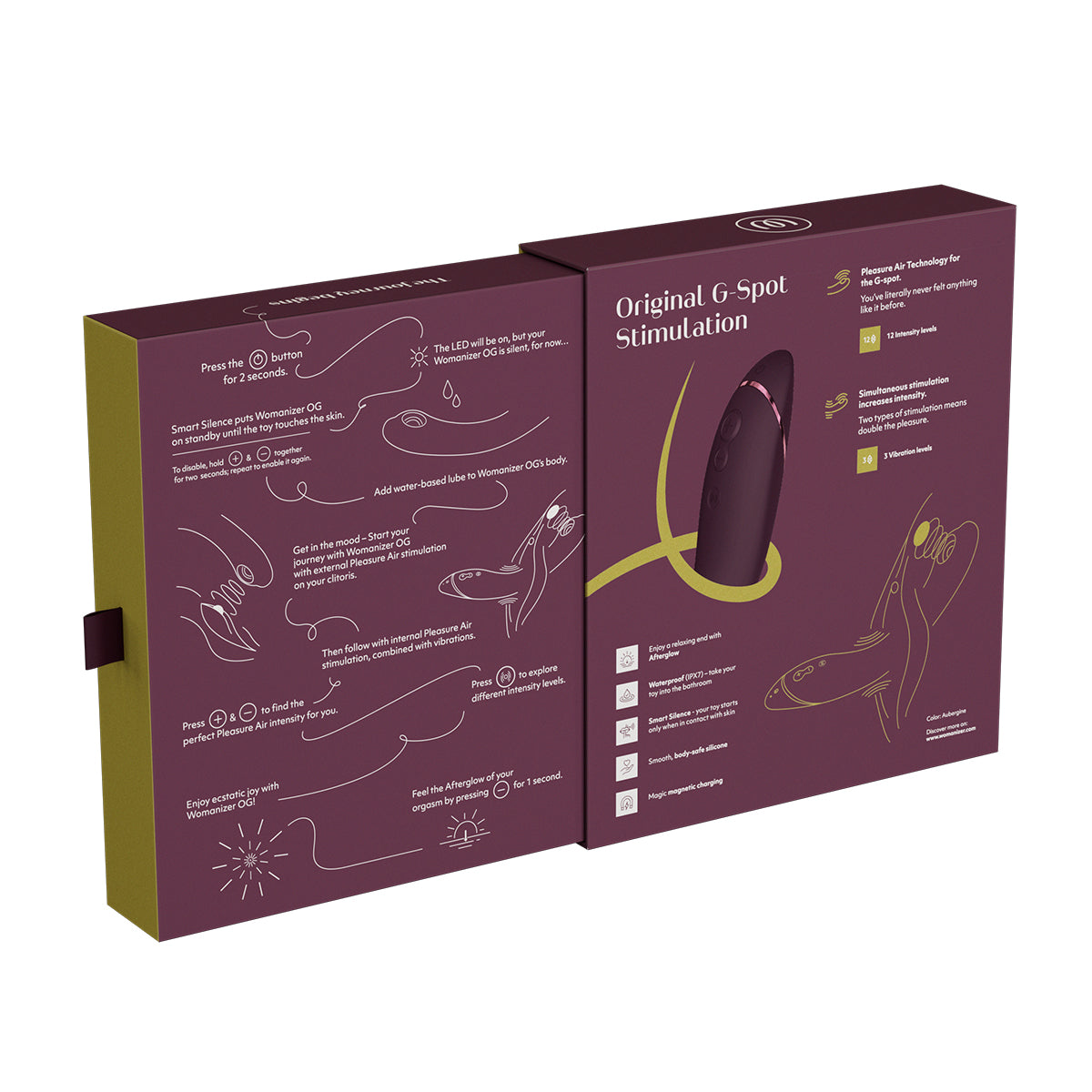 Womanizer – OG - G-Spot Vibrator – Aubergine