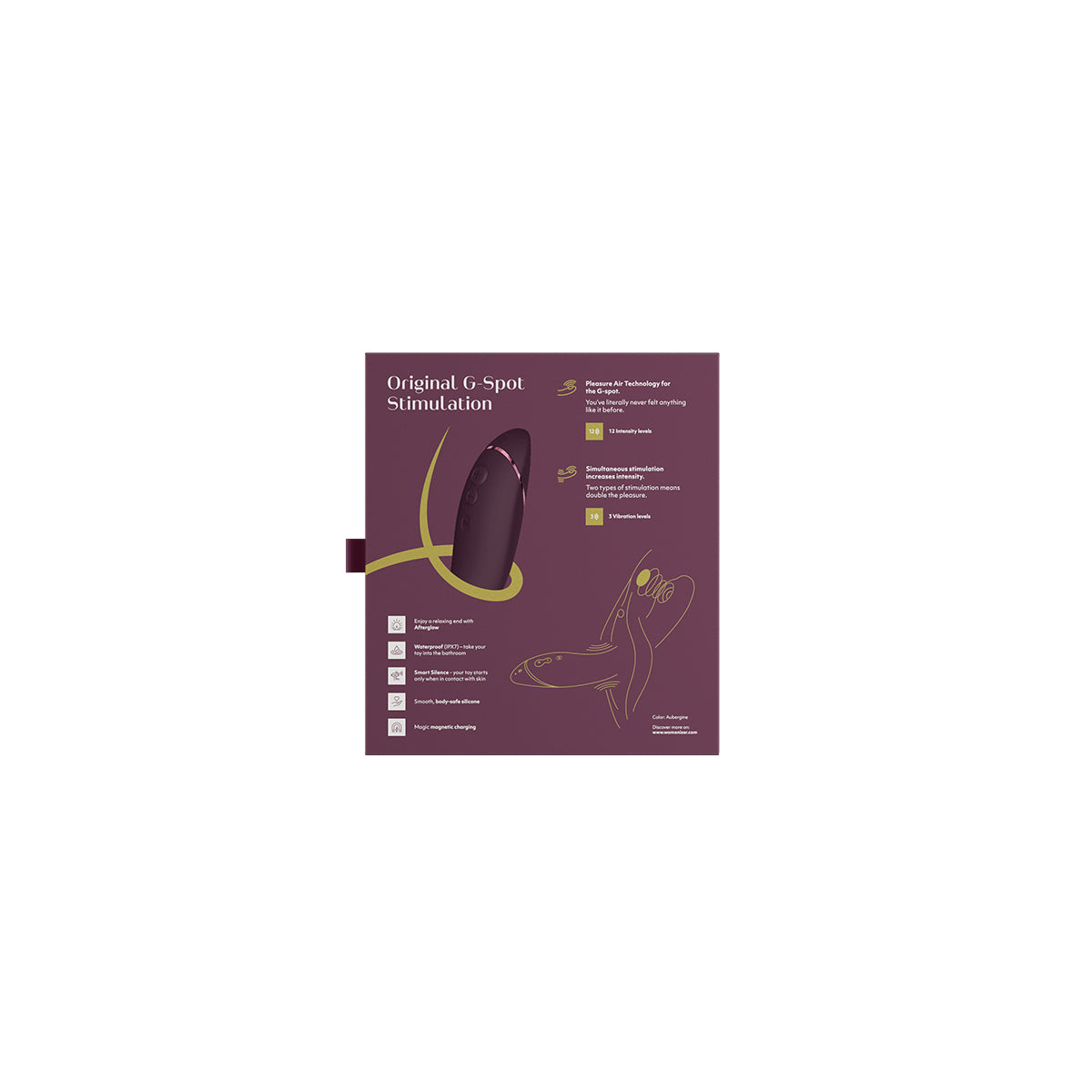 Womanizer – OG - G-Spot Vibrator – Aubergine