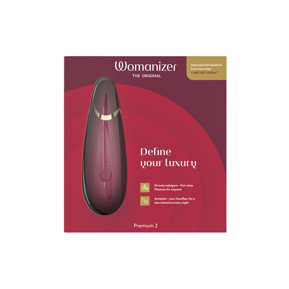 Womanizer® - Premium 2 - Bordeaux