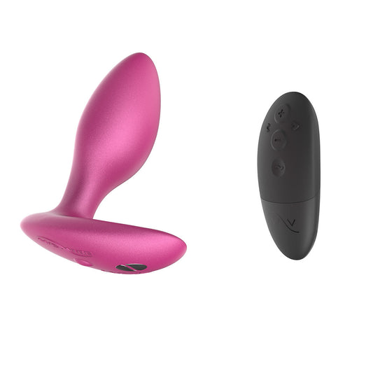 WE-VIBE® - Ditto+ Vibrating Anal Plug with Remote - Cosmic Pink