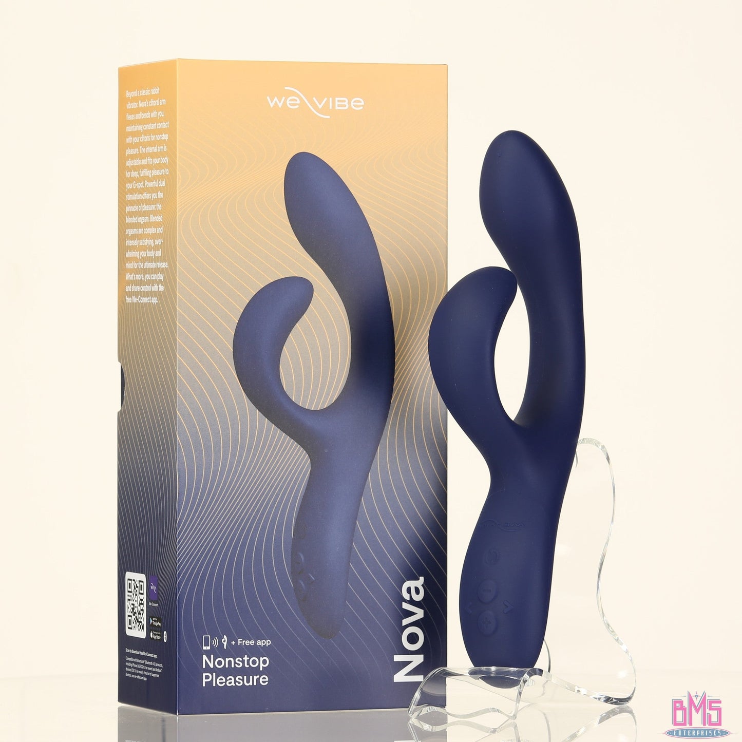 We-Vibe® Nova - Rabbit Vibrator - Midnight Blue