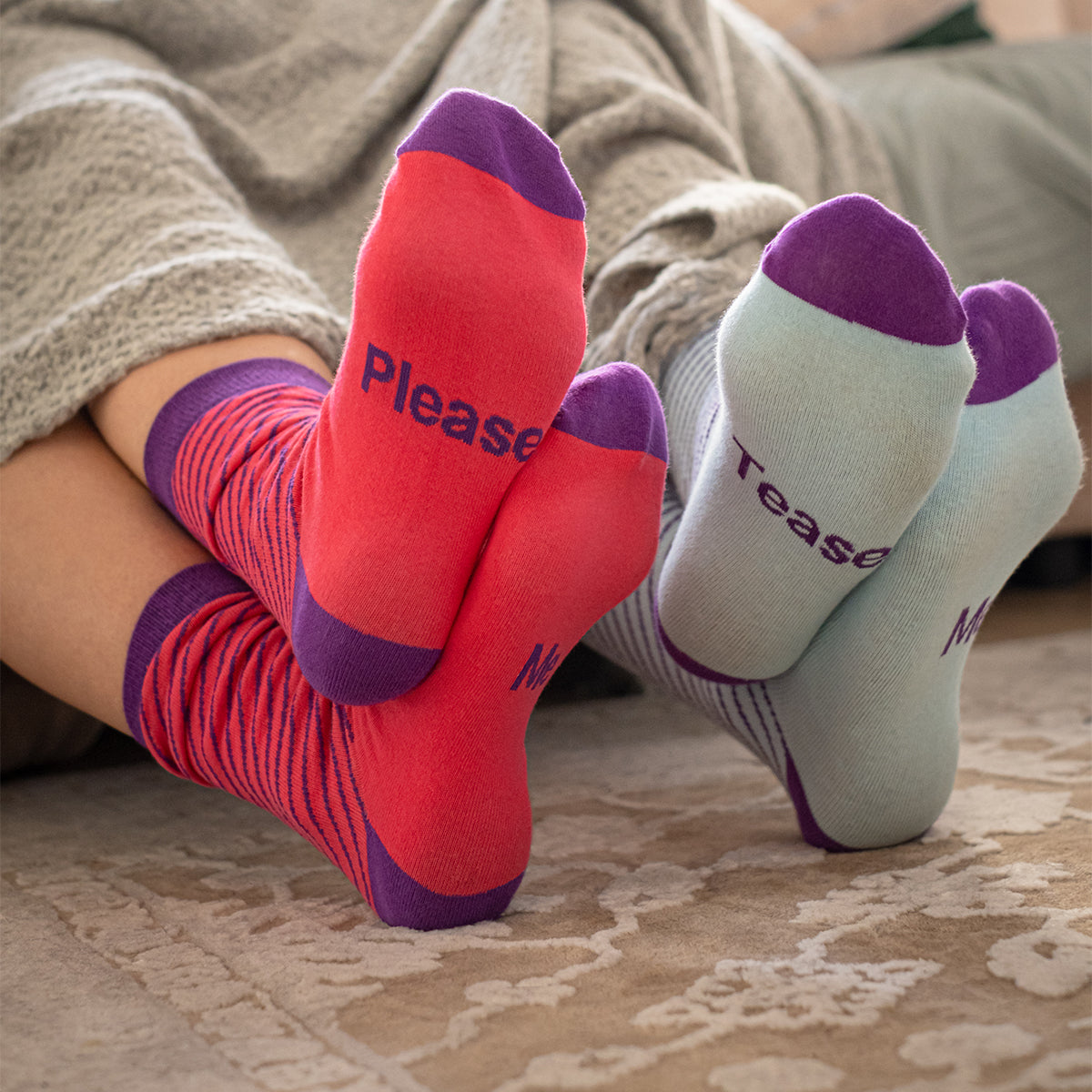 We-Vibe Hotter Sex Socks – 2 Pairs – O/S *Limited Quantities - While Supplies Last!
