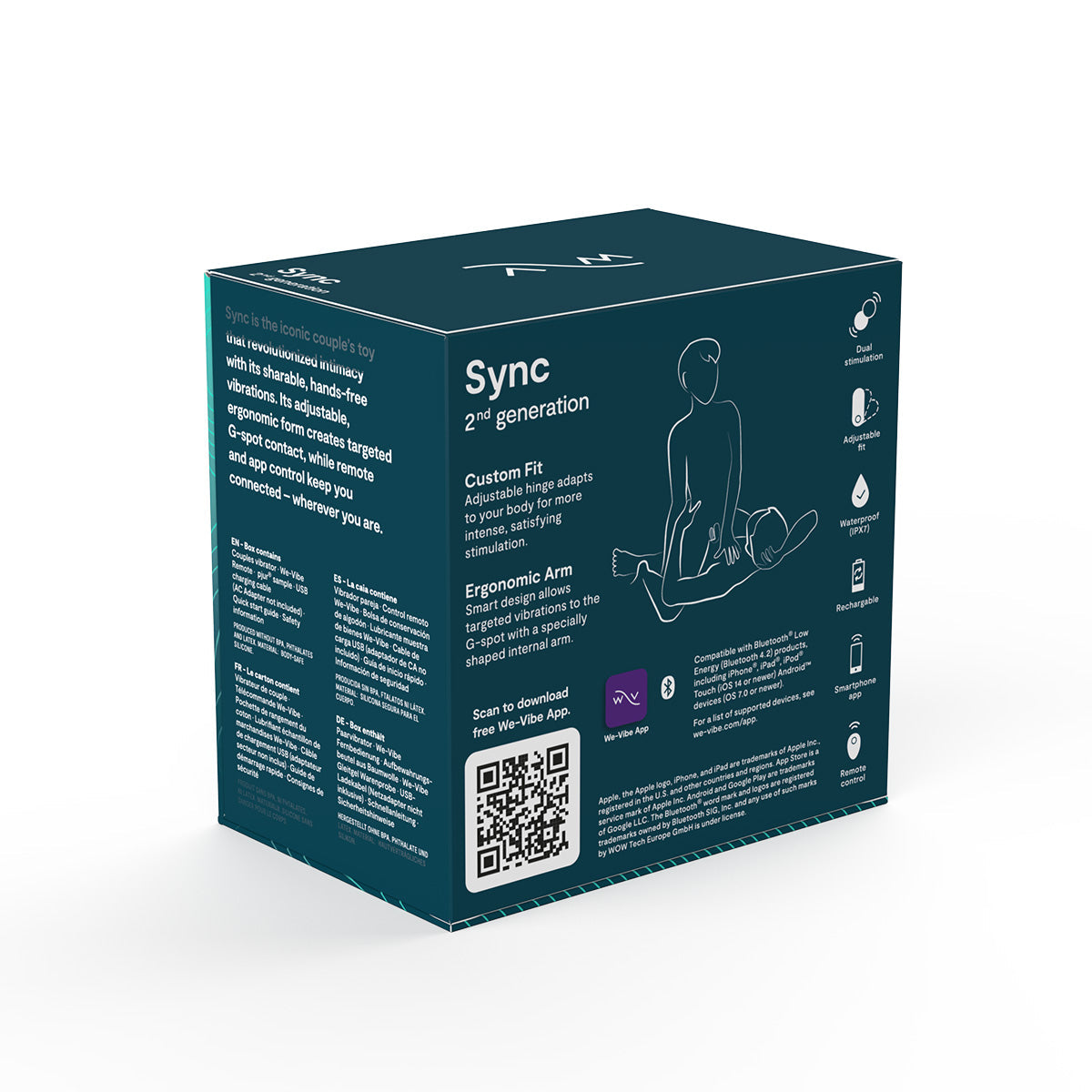 We-Vibe® - Sync Couples’ Vibrator 2nd Generation - Green Velvet
