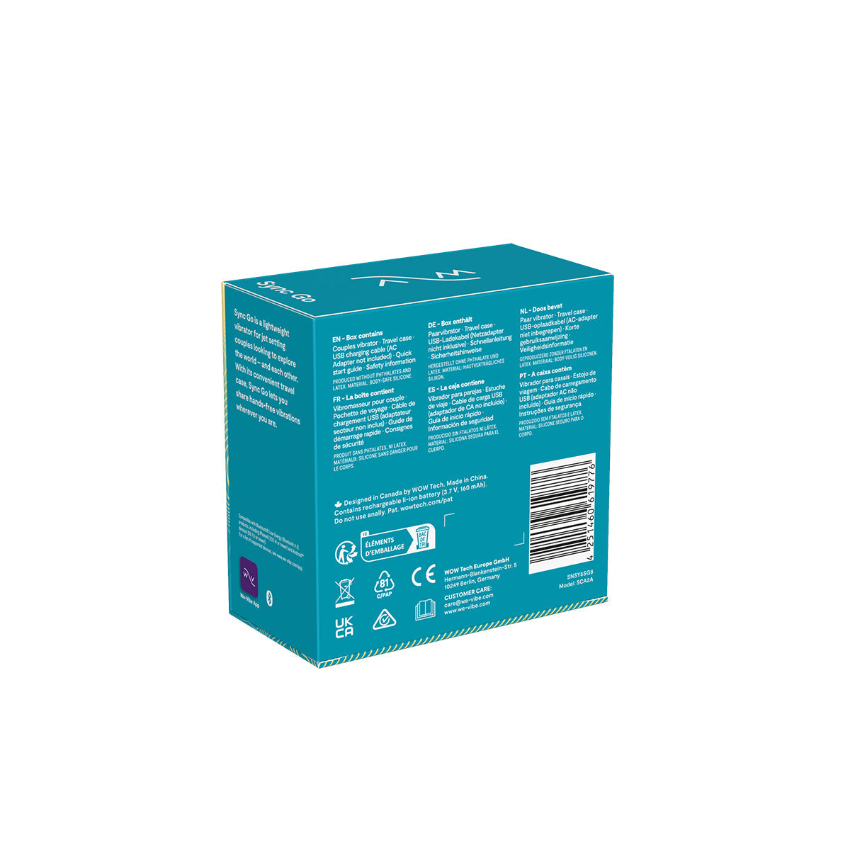 We-Vibe® Sync Go – Turquoise