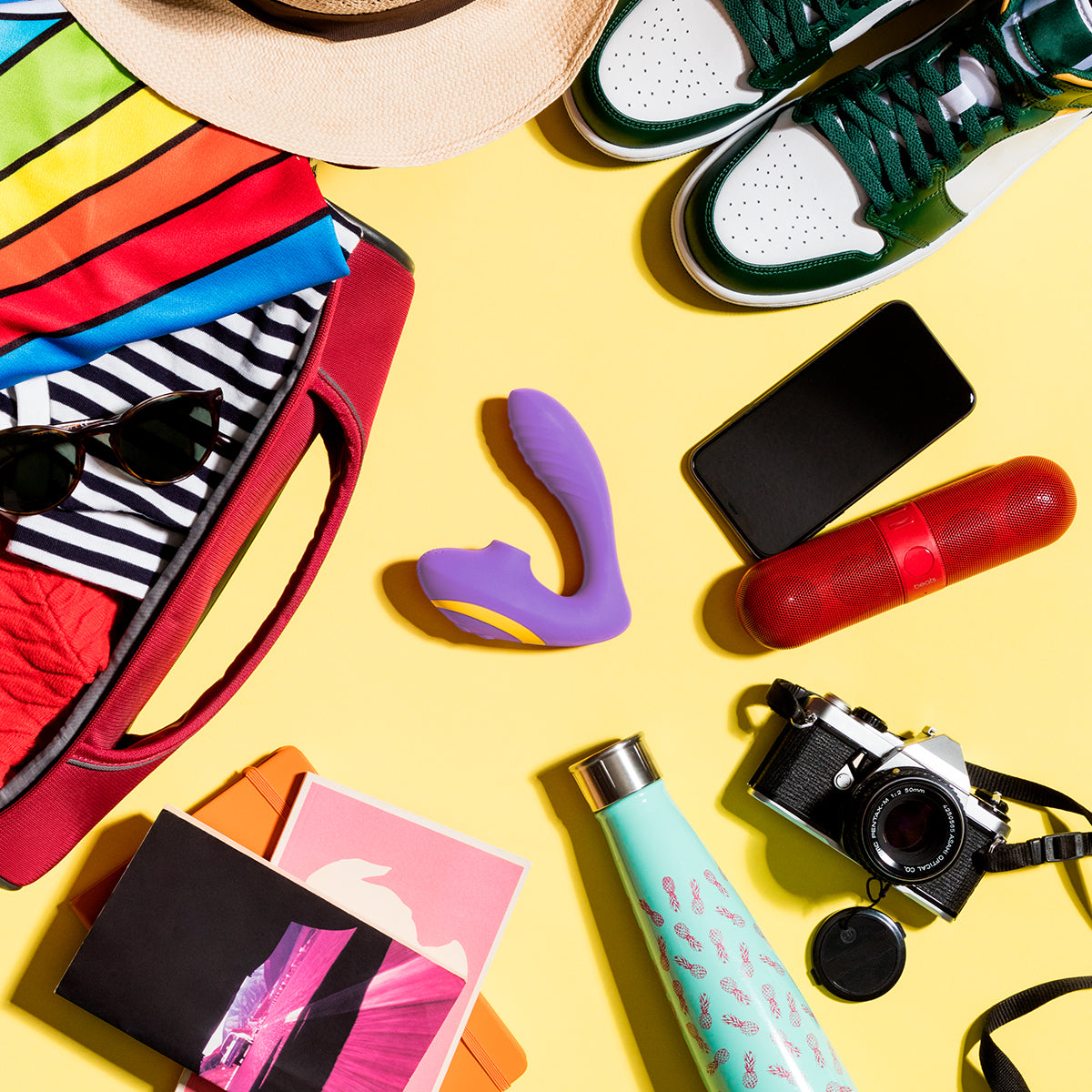 ROMP - Reverb - Double Trouble -  Clitoral And G-Spot Stimulator – Purple