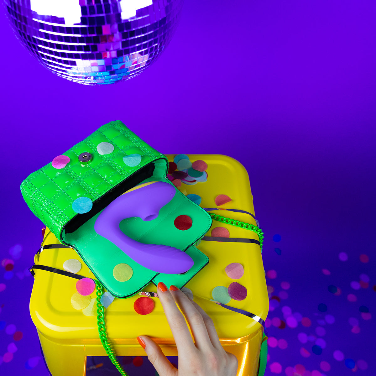 ROMP - Reverb - Double Trouble -  Clitoral And G-Spot Stimulator – Purple