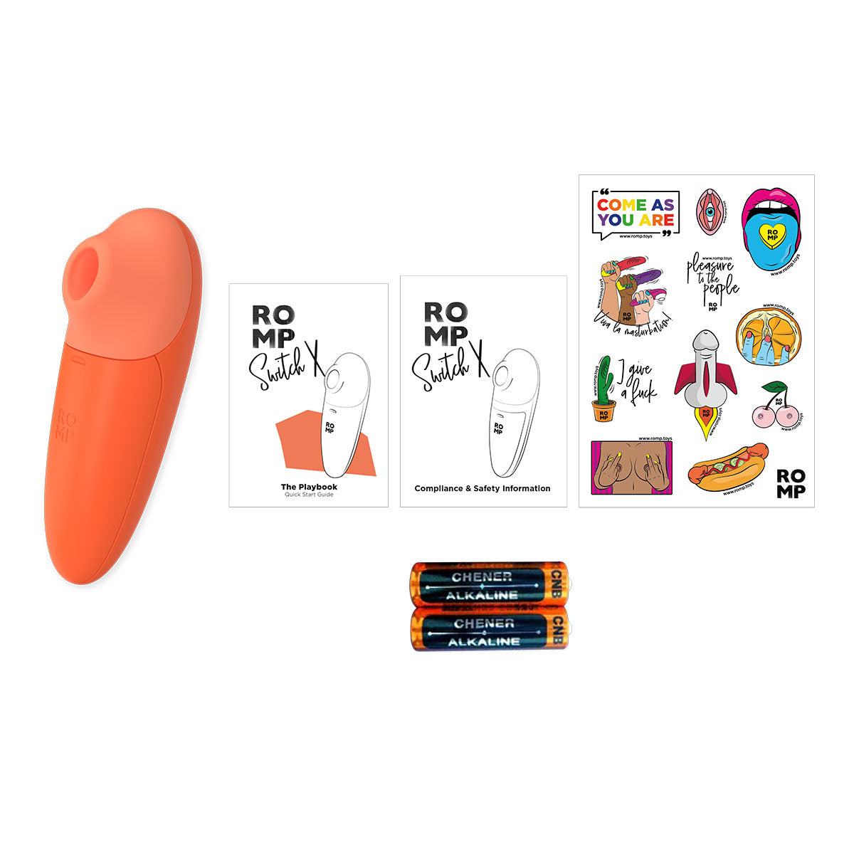 ROMP Switch X Clitoral Stimulator – Orange