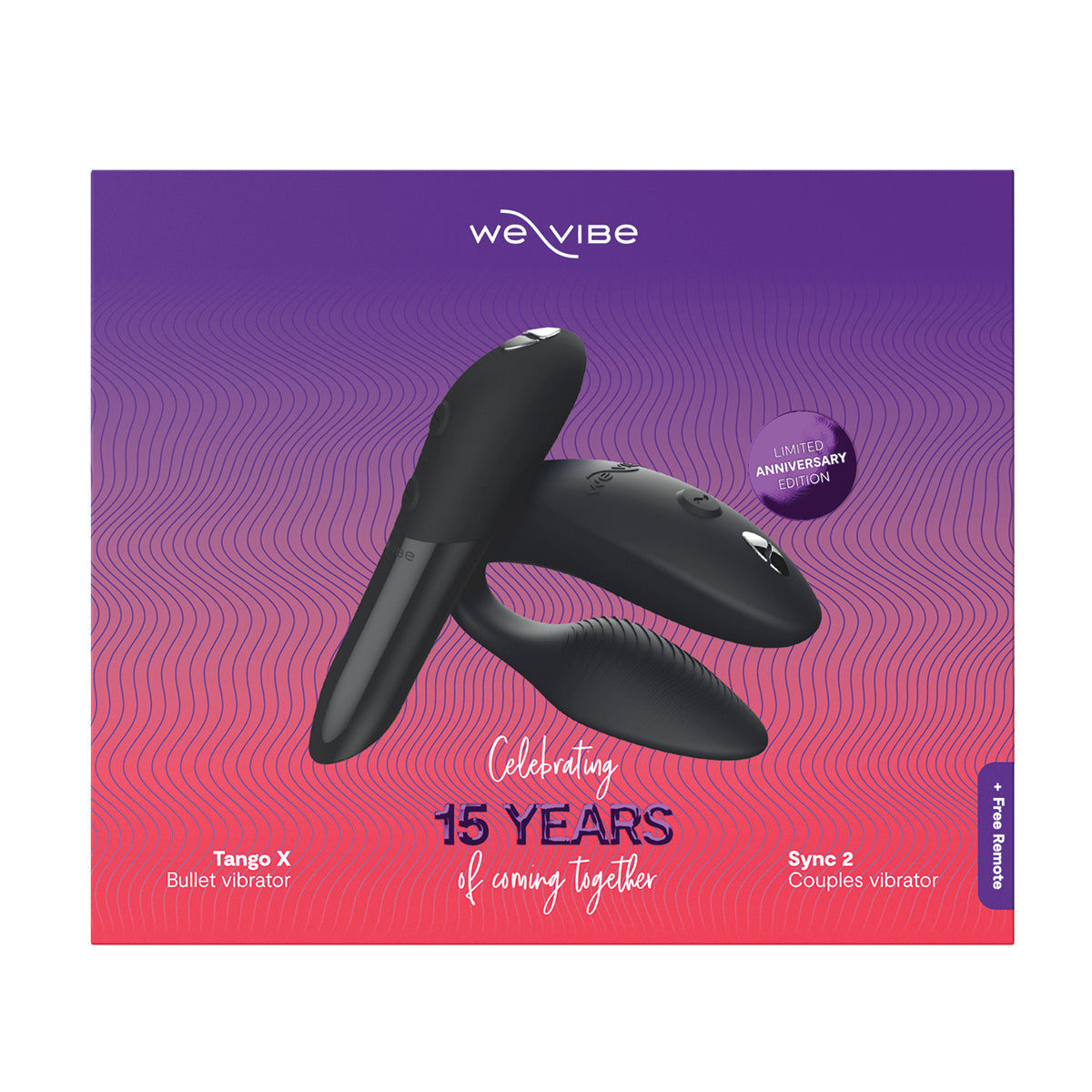 We-Vibe® – Limited Anniversary Edition – 15 Years of Coming Together
