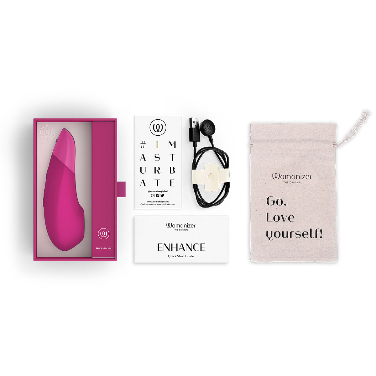 Womanizer® Enhance – Vibrant Pink