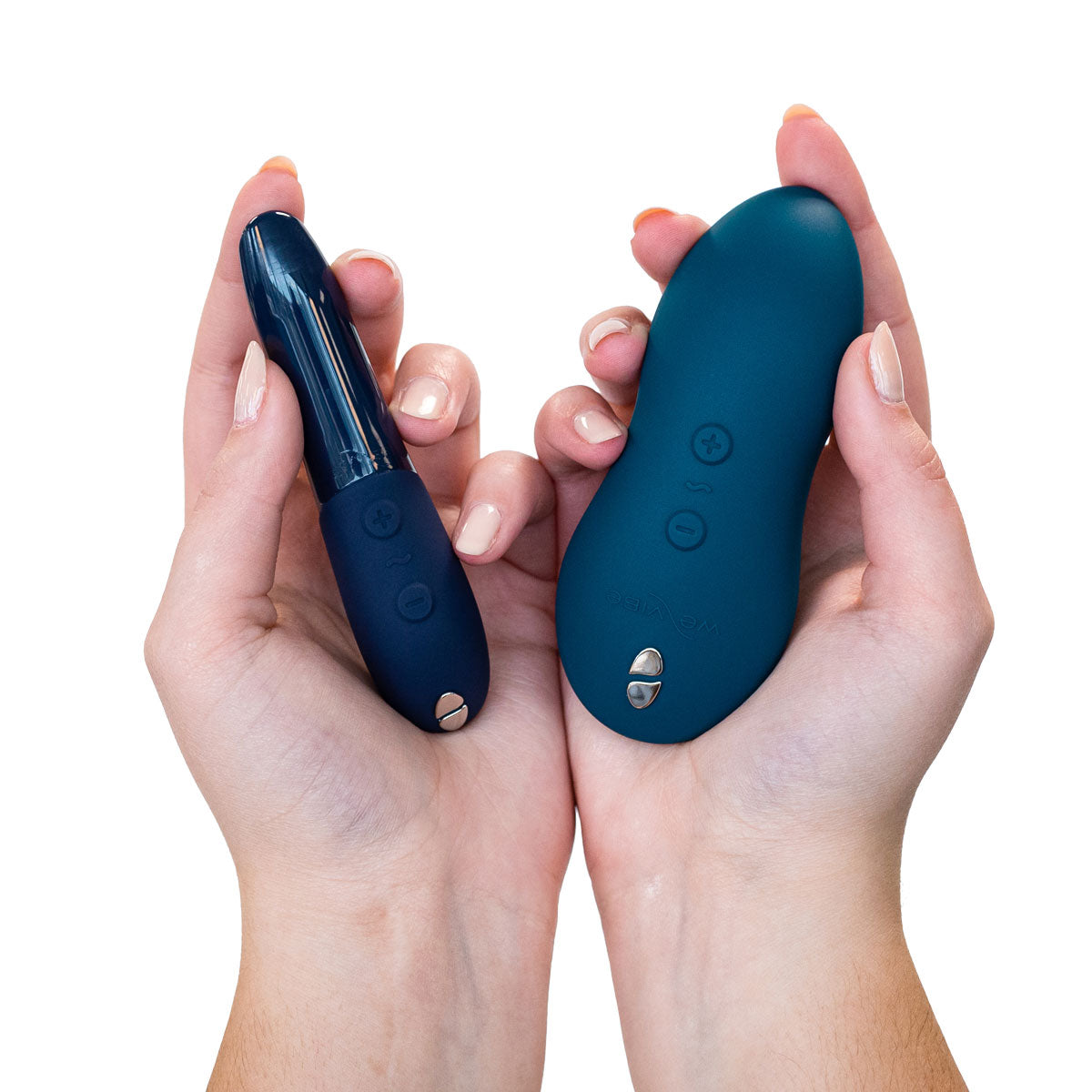 We-Vibe - Forever Favorites – Lay-On Vibrating Massager & Bullet Vibrator Special Edition Set – Velvet/Midnight Blue