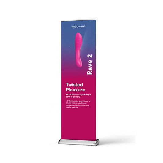 We-Vibe Rave 2 Roll-Up Banner – French