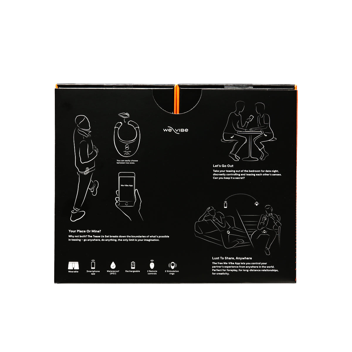 We-Vibe® Special Edition Tease Us Set (Bond & Bond)