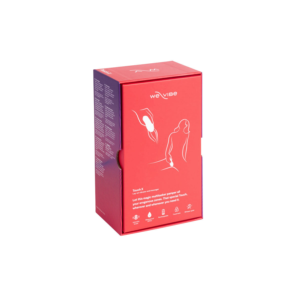We-Vibe Touch X – Lay On Vibrator – Crave Coral