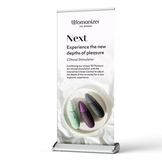 Womanizer Next Roll-up Banners