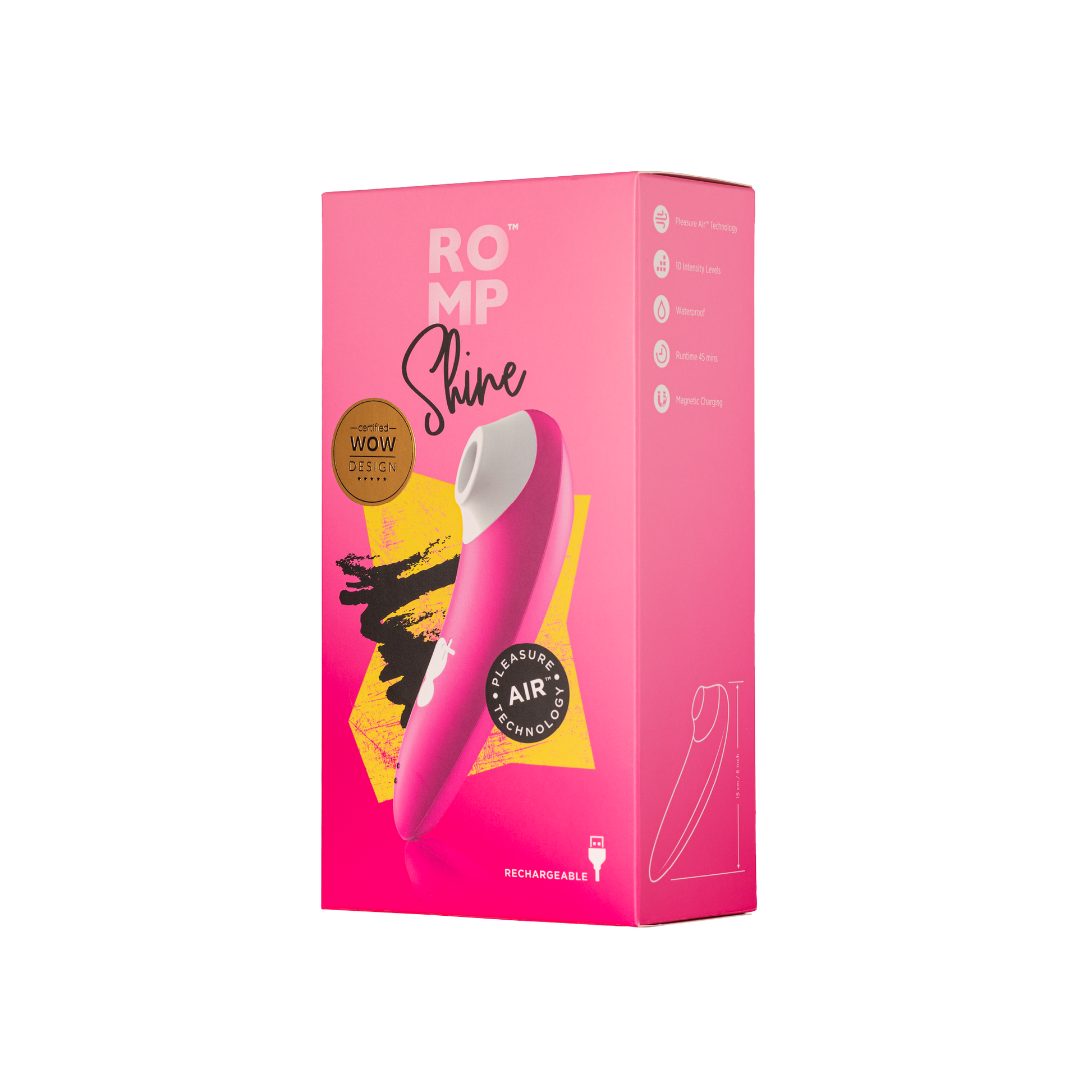 ROMP Shine – Clitoral Stimulator – Fuchsia