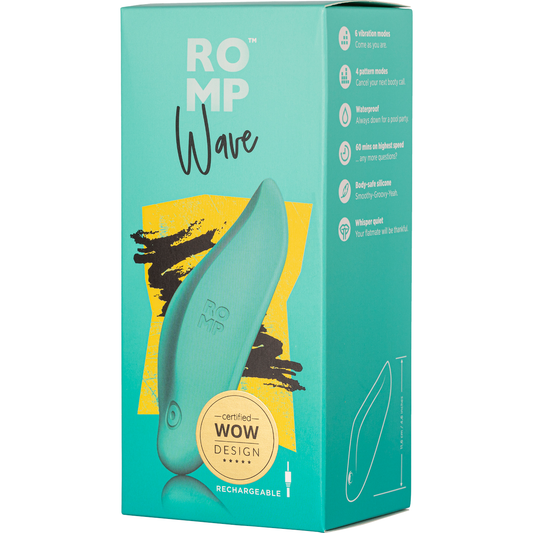 ROMP Wave – Clitoral Vibrator – Green