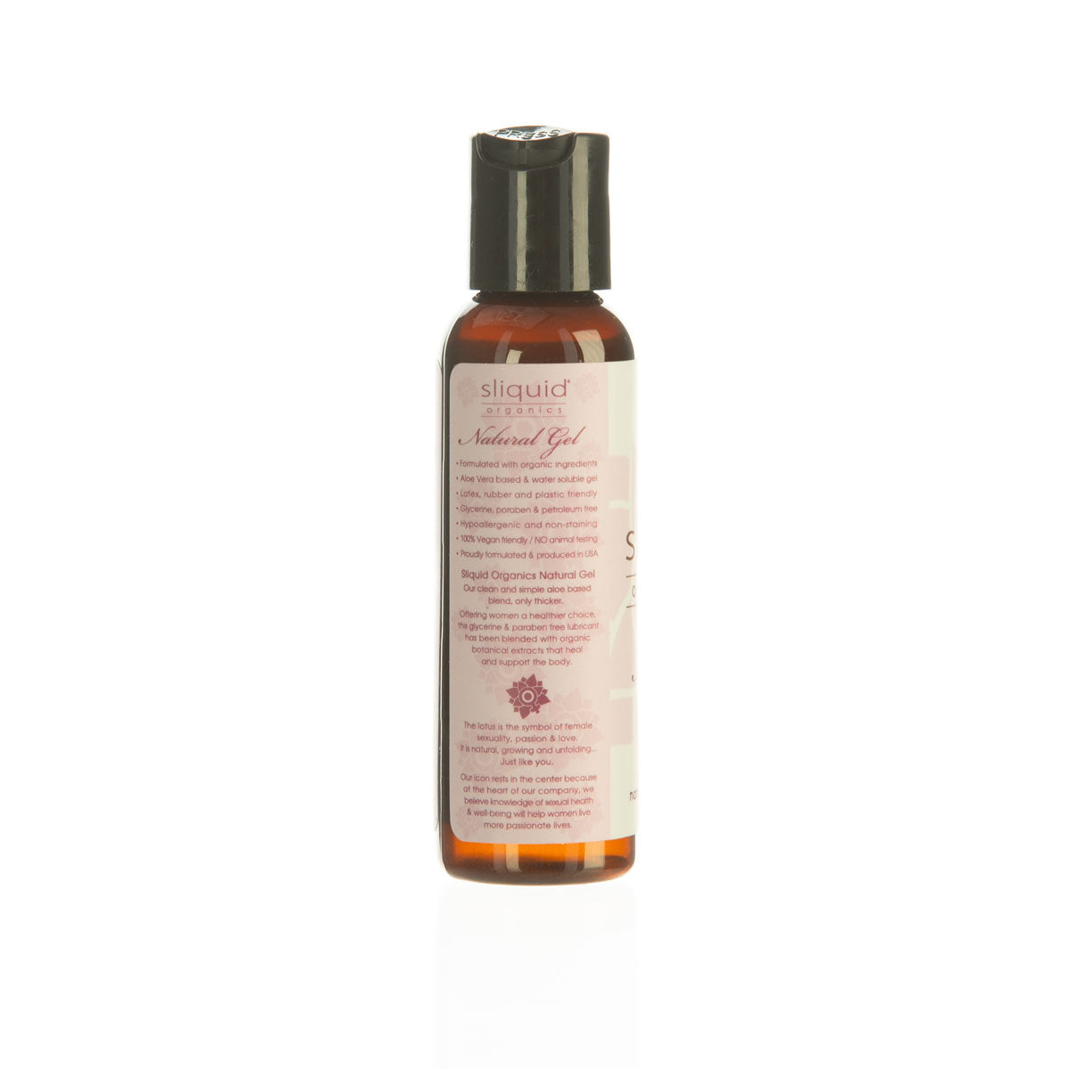 Sliquid® - Organics – Natural Gel Lubricant – 2.0 oz / 60 ml