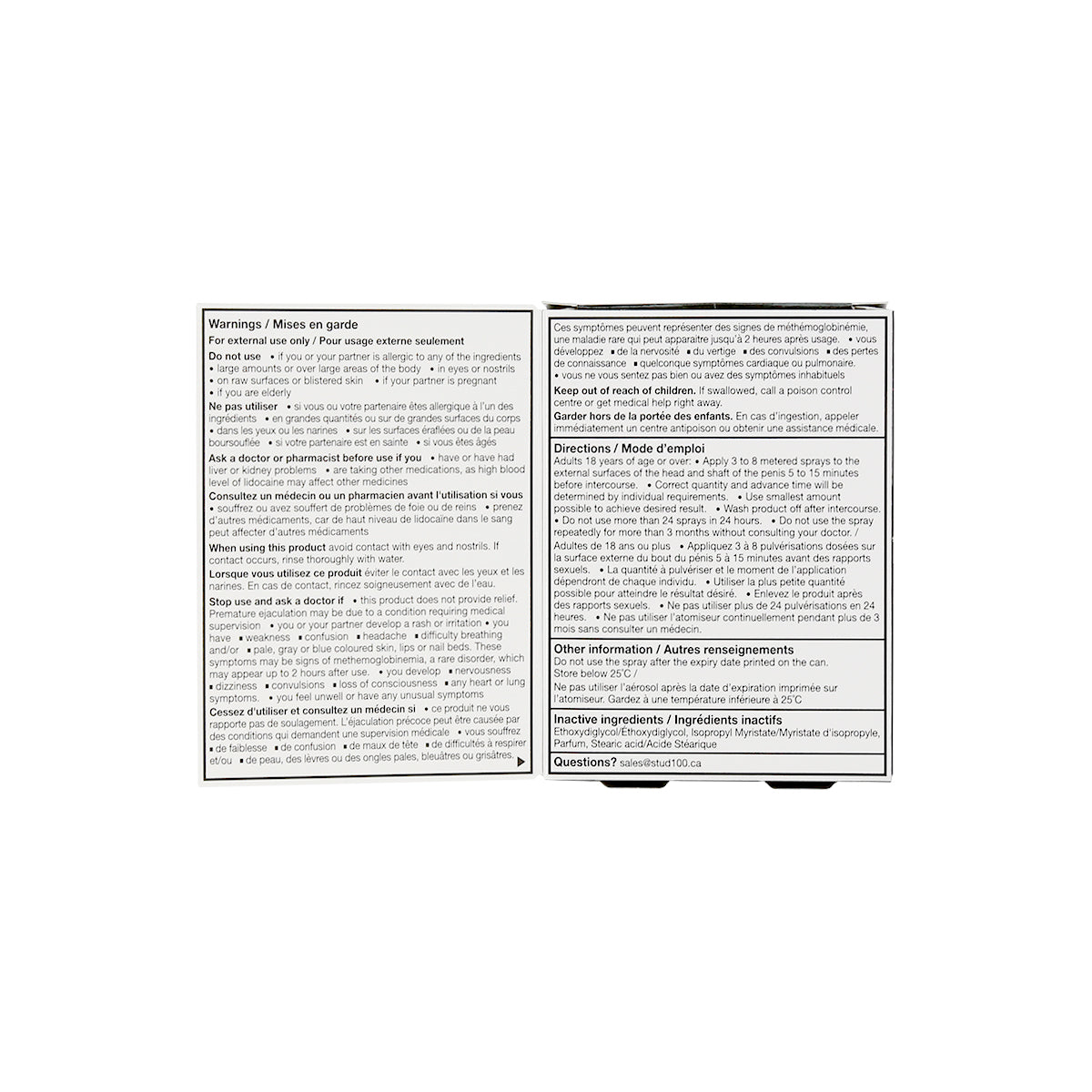 Stud 100 Delay Spray For Men – 12g