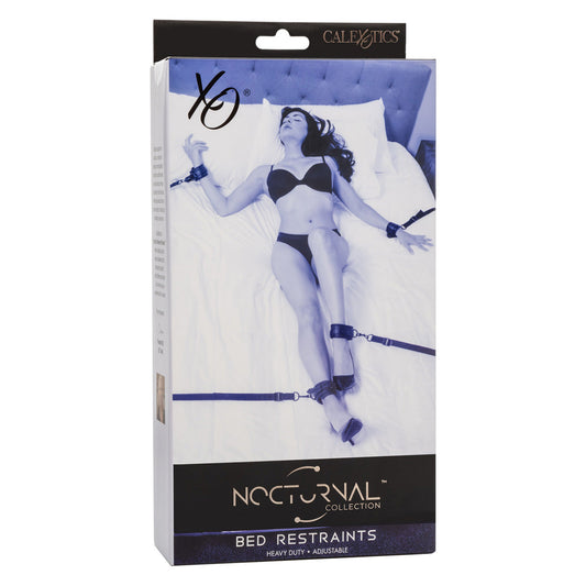CalExotics® Nocturnal Collection Bed Restraints - Black
