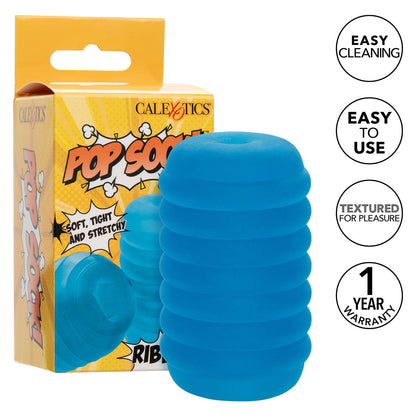 CalExotics® Pop Sock Ribbed - Blue