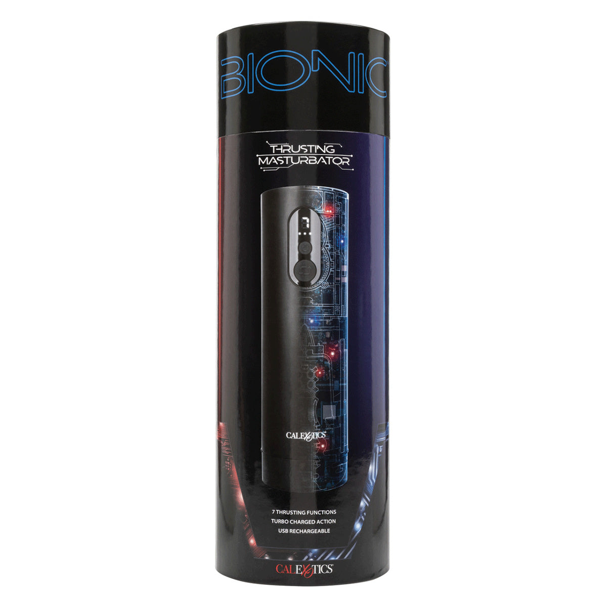 CalExotics® Bionic Vibro-Stroker with Oscillation & Suction