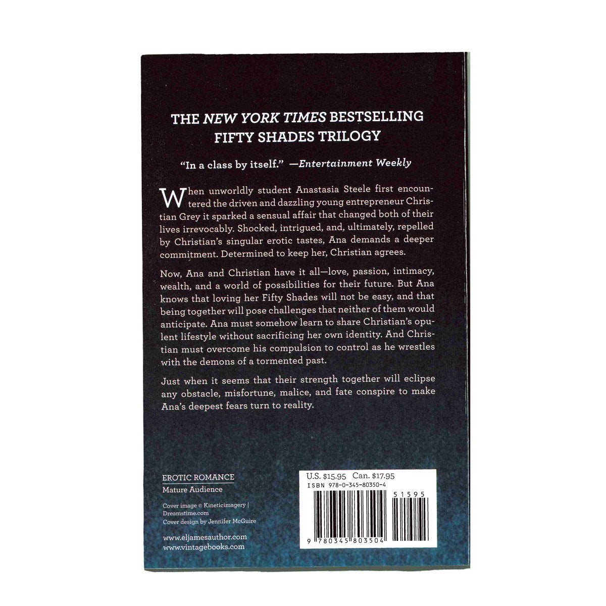 Fifty Shades Freed by E.L. James – Paperback