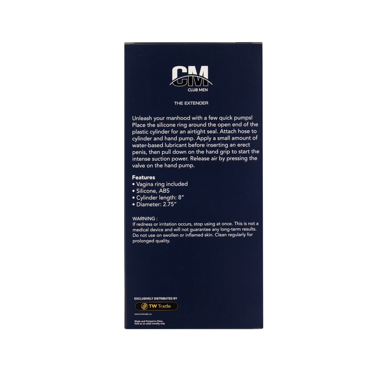 Club Men – Bigger Harder – The Extender