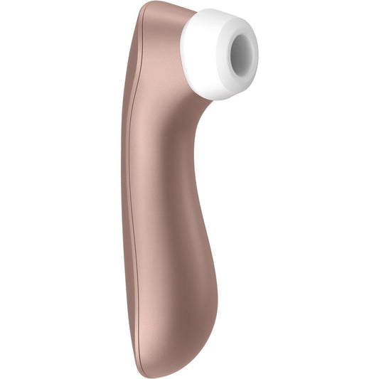 Satisfyer Pro 2+ - Clitoral Air Pulse Vibrator - Brown
